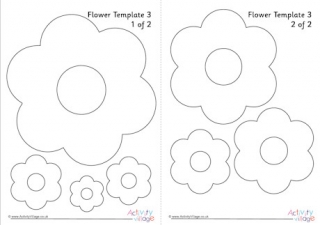 Flower Template 3