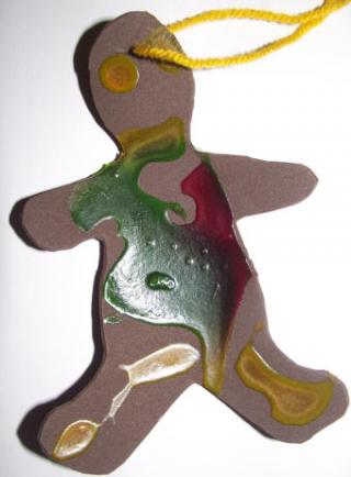 Foam Gingerbread Man