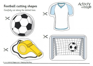 Football Cutting Shapes