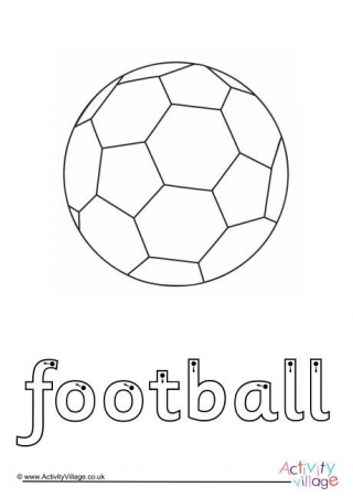 Football Finger Tracing 2
