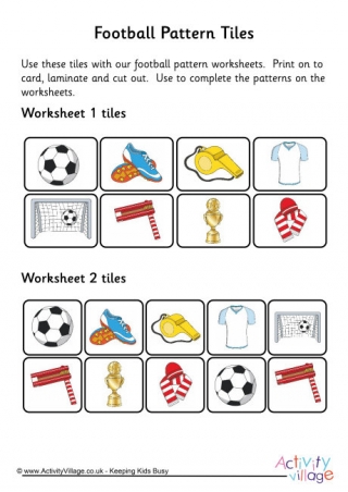 Football Patterns Tiles
