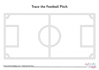Football Pitch Tracing Page