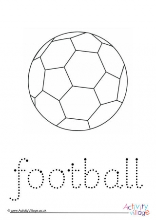 Football Word Tracing 2