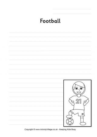 Football Writing Page