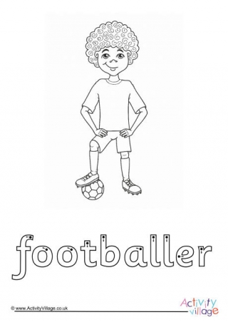 Footballer Finger Tracing