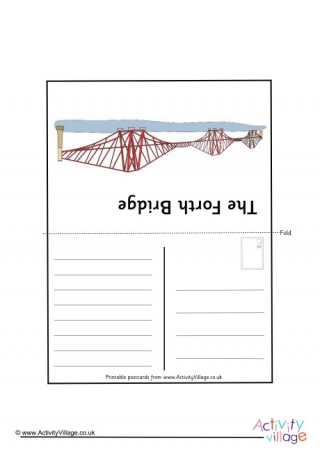 Forth Bridge Postcard