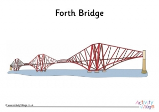 Forth Bridge Poster