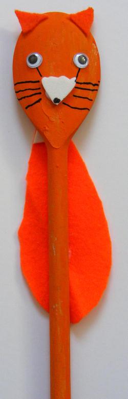 Fox Spoon Puppet