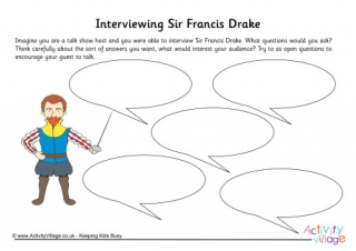 Francis Drake Interview Worksheet