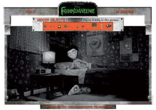Frankenweenie Hidden Objects