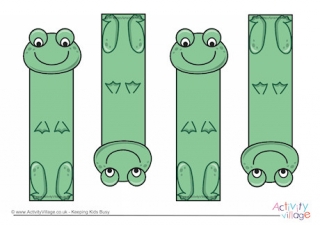 Frog Bookmarks 2