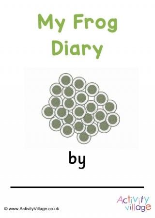 Frog Life Cycle Diary Booklet