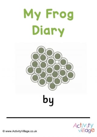Frog Life Cycle Diary Booklet