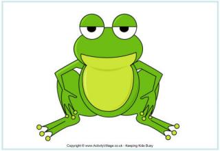 Frog poster