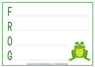 Frog Worksheets