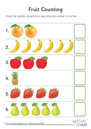 Fruit Counting 2