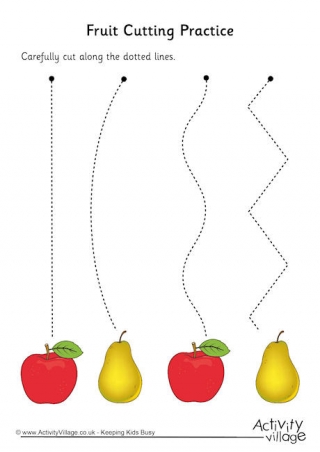 Fruit Cutting Practice