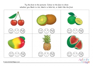 Fruit tasting activity