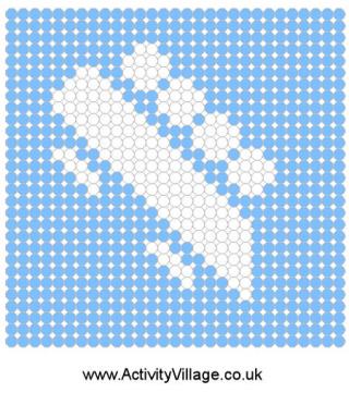 Bobsleigh Fuse Bead Pattern