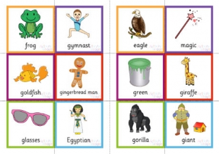 G Alternative Pronunciation Sorting Game