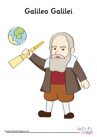 Galileo Galilei Poster
