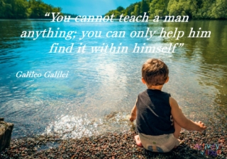 Galileo Galilei quote poster