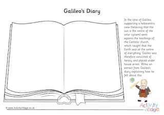 Galileo's Diary