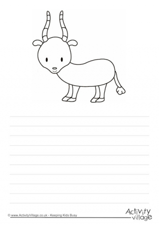 Gazelle Story Paper