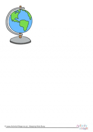 Geography Writing Paper