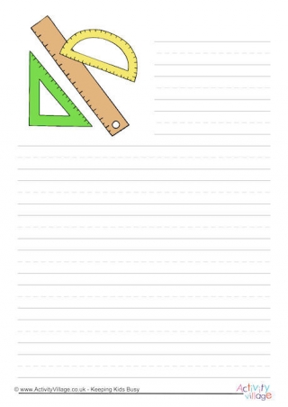 Geometry Writing Paper
