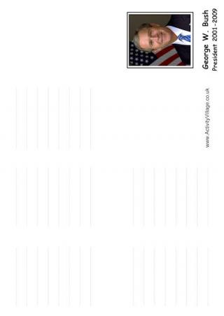  George W Bush Booklet
