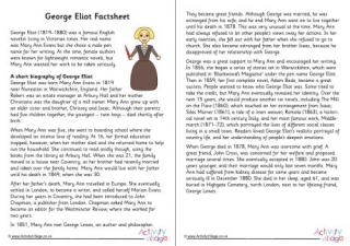 George Eliot Factsheet