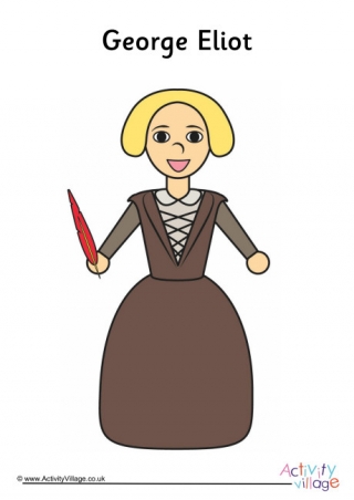 George Eliot Poster