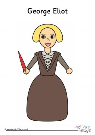 George Eliot Poster