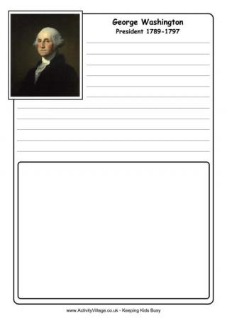 George Washington Notebooking Page 1