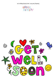 Get Well Soon Cards