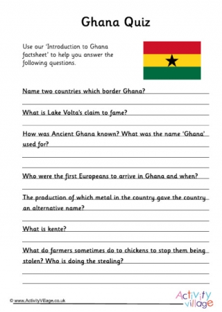 Ghana Quiz