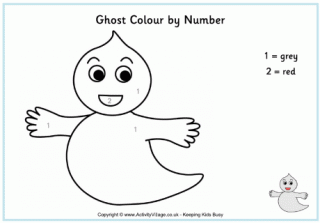 Ghost Colour by Number