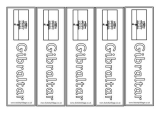 Gibraltar Bookmarks