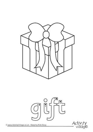 Gift Finger Tracing