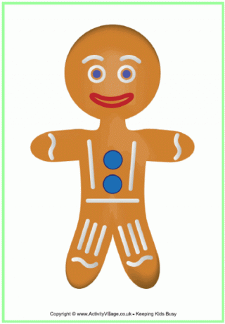 Gingerbread Man Poster 2