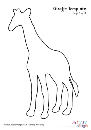 Giraffe Template 1