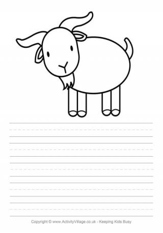 Goat story paper