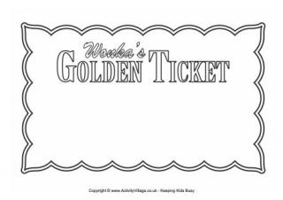 Golden Ticket - Blank