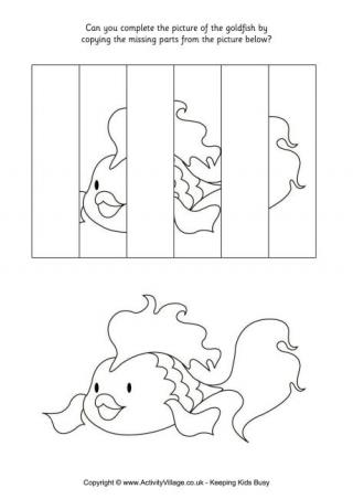 Complete the Goldfish Puzzle