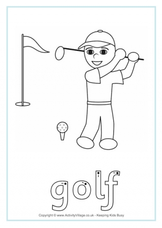 Golf Finger Tracing