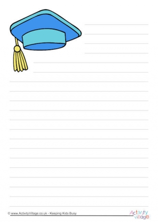 Graduation Writing Paper