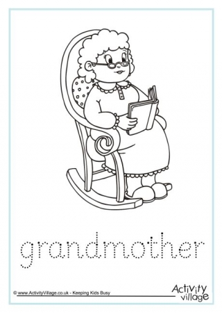 Grandfather Word Tracing