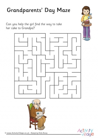 Grandparents Day Maze 2