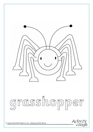 Grasshopper Finger Tracing